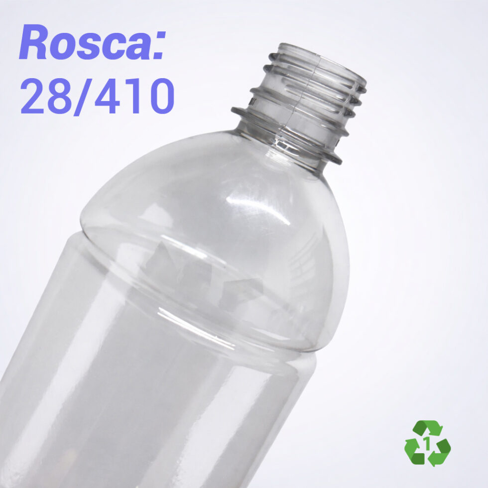 Envase bisel de 1.000 ml Rosca: 28/410 PET|Soluplast S.A.